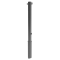 Ornamental bollard | Series 4074B | � 76 mm | removable, self-engaging lockwith hot-dip galvanized ground socket part-no. 476.40approx. 400 mm below ground | with triangular locking mechanism acc. with DIN 3223 | with 2 eyelets